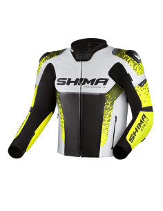 SHIMA STR 2.0 ODINĖ MOTO STRIUKĖ YELLOW FLUO