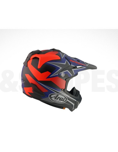 ARAI MX-V EVO STARS & STRIPES DARK KROSINIS MOTO ŠALMAS