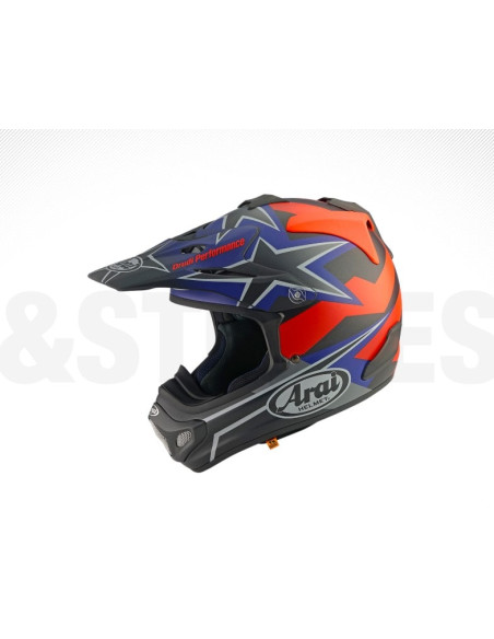 ARAI MX-V EVO STARS & STRIPES DARK KROSINIS MOTO ŠALMAS