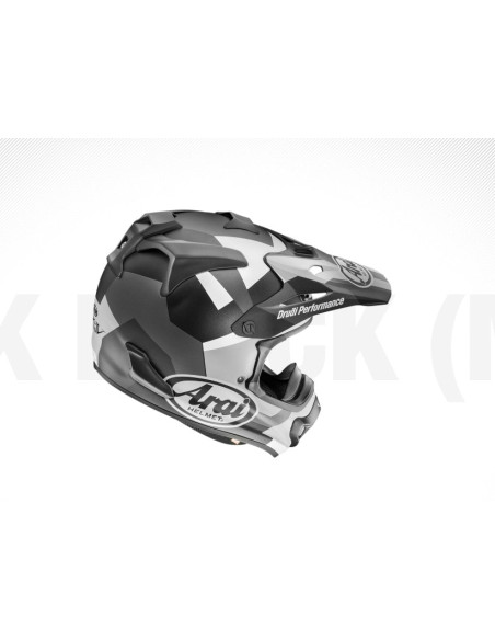 ARAI MX-V EVO BLOCK BLACK CROSS MOTO HELMET