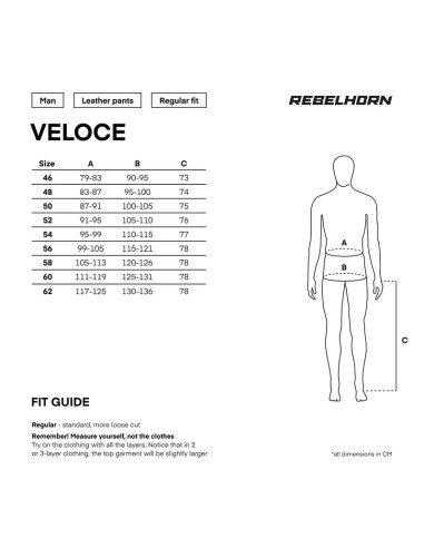 REBELHORN VELOCE BLACK LEATHER MOTO TROUSERS