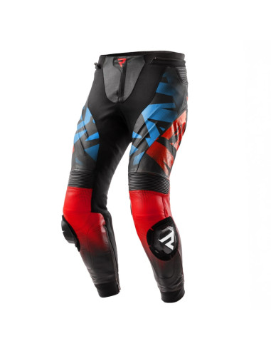 REBELHORN INFERNO BLUE/RED ODINĖS MOTO KELNĖS