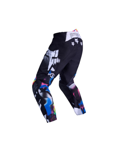 FOX 180 IMAGE COSMO WHITE/BLACK CROSS-COUNTRY TROUSERS