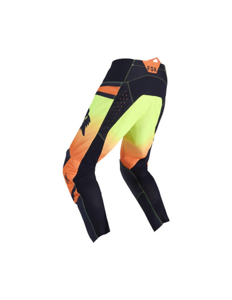 FOX 180 SHIELD FLUO YELLOW CROSS MOTO TROUSERS