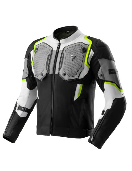 REBELHORN BORG 2 FLUOR TEXTILE MOTO JACKET