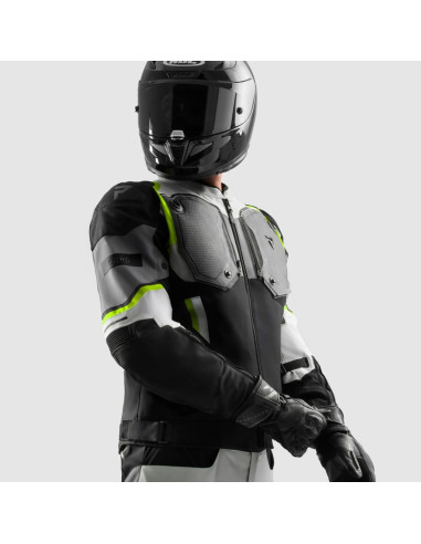 REBELHORN МОТОКУРТКА BORG 2 FLUOR TEXTILE