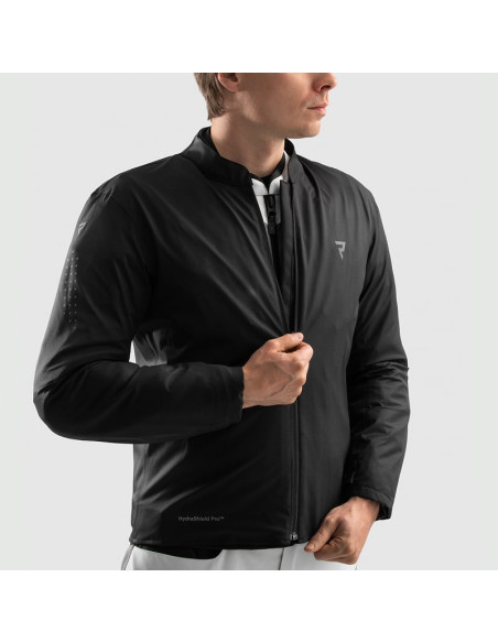 REBELHORN BORG 2 GREY TEXTILE MOTO JACKET