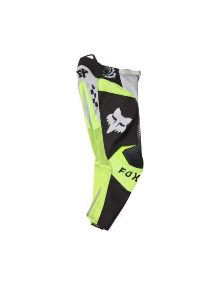 FOX CHILDREN'S 180 COLLECT GREY/YELLOW CROSS-COUNTRY MOTO TROUSERS