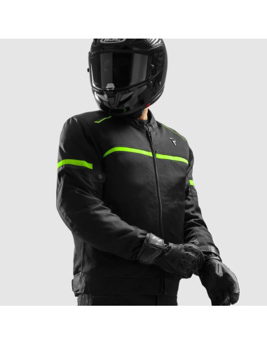 REBELHORN ТЕКСТИЛЬНАЯ МОТОКУРТКА ECHO FLUO