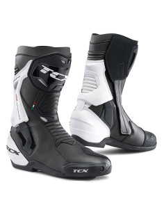 TCX ST-FIGHTER BLACK/WHITE SPORTINIAI MOTO BATAI