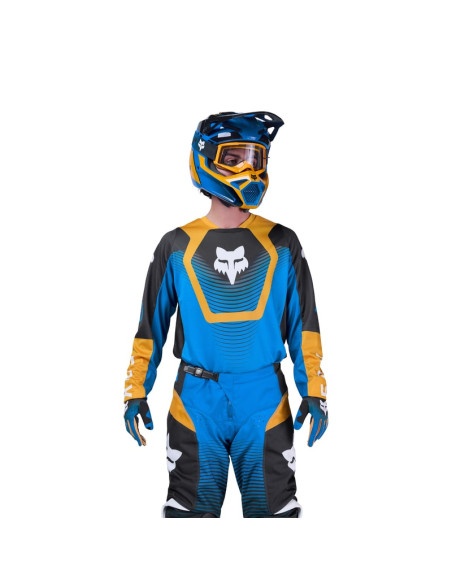 FOX 180 COLLECT BLUE CROSS-COUNTRY MOTO JACKET