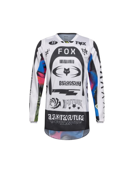 FOX 180 IMAGE COSMO WHITE/BLACK KROSINĖ MOTO MAIKUTĖ