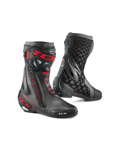 TCX RT RACE BLACK RED SPORTINIAI MOTO BATAI