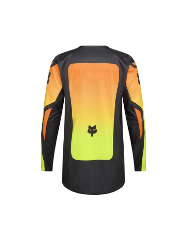 FOX 180 SHIELD FLUO YELLOW CROSS MOTO JACKET