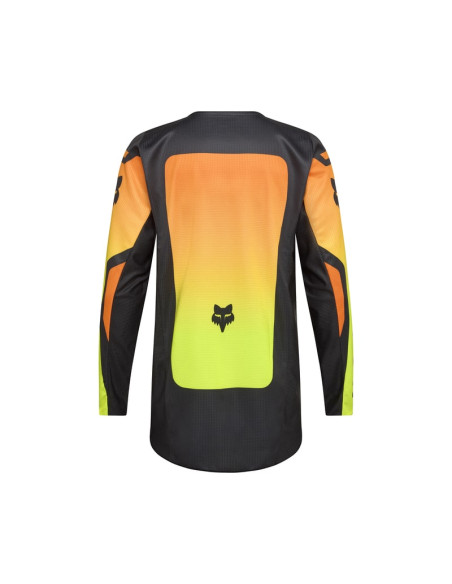 FOX 180 SHIELD FLUO YELLOW CROSS MOTO JACKET