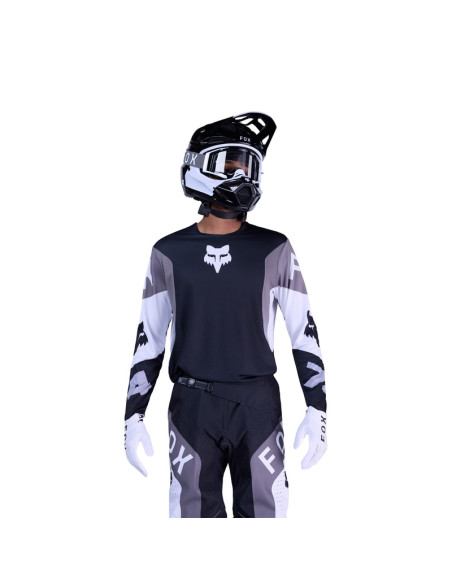 FOX 360 TINE BLACK CROSS MOTO JACKET