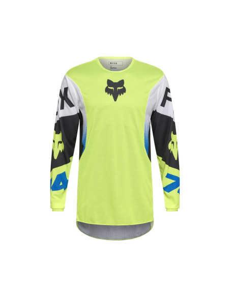 FOX 360 TINE FLUO YELLOW CROSS MOTO JACKET
