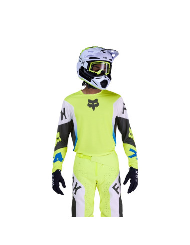 FOX 360 TINE FLUO YELLOW CROSS MOTO JACKET