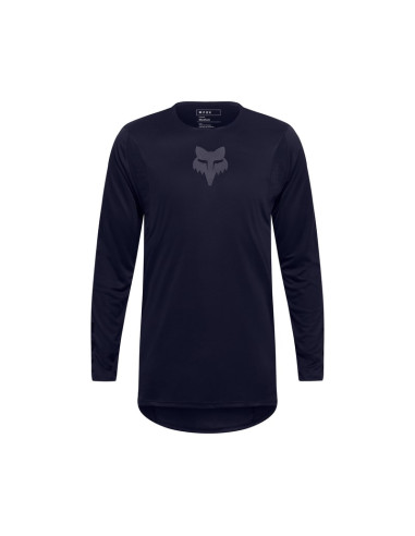 FOX ФУТБОЛКА FLEXAIR BLACKOUT BLACK CROSS MOTO SHIRT