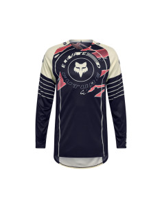 FOX ФУТБОЛКА FLEXAIR INNING BLACK CROSS MOTO