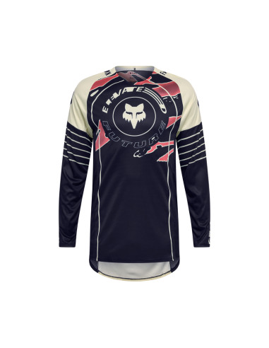 FOX ФУТБОЛКА FLEXAIR INNING BLACK CROSS MOTO