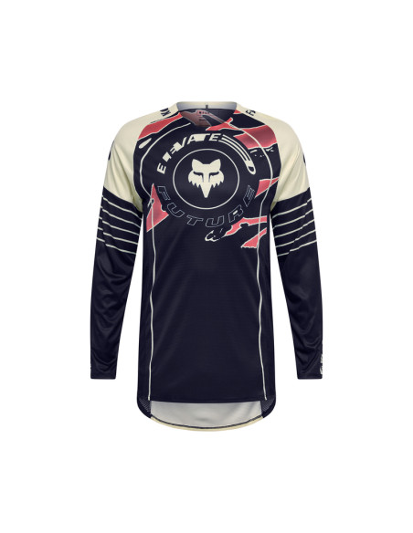 FOX FLEXAIR INNING BLACK CROSS MOTO SHIRT