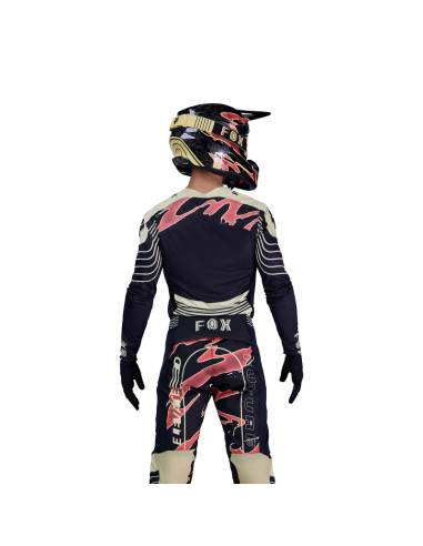 FOX ФУТБОЛКА FLEXAIR INNING BLACK CROSS MOTO
