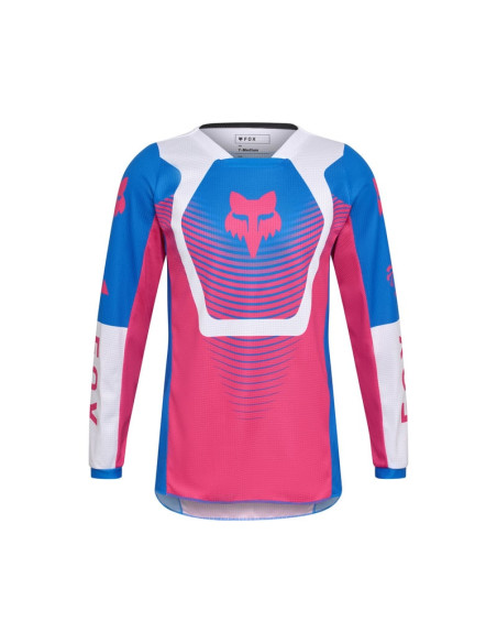 FOX VAIKIŠKA 180 COLLECT BLUE/PINK KROSINĖ MOTO MAIKUTĖ