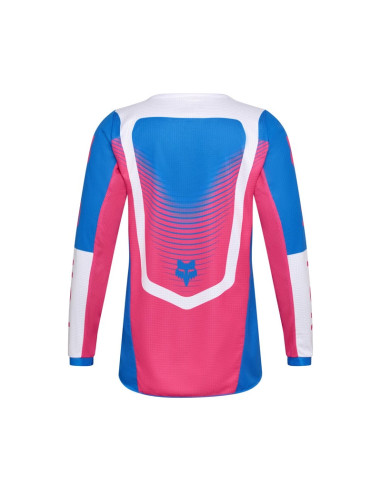 FOX VAIKIŠKA 180 COLLECT BLUE/PINK KROSINĖ MOTO MAIKUTĖ