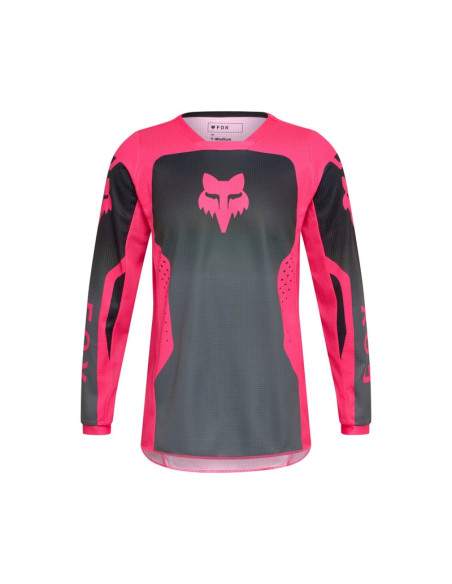 FOX CHILDREN'S 180 SHIELD BLACK/PINK CROSSOVER MOTO JACKET