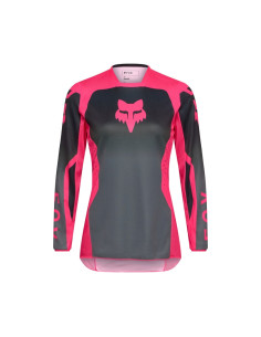FOX MOTERIŠKA 180 SHIELD BLACK/PINK KROSINĖ MOTO MAIKUTĖ