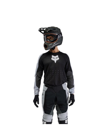 FOX RANGER AIR OFFROAD BLACK KROSINIAI MOTO MARŠKINĖLIAI