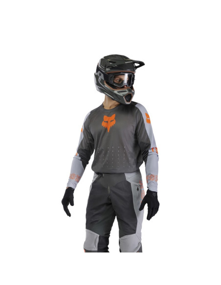 FOX RANGER AIR OFFROAD PEWTER CROSS MOTO SHIRT