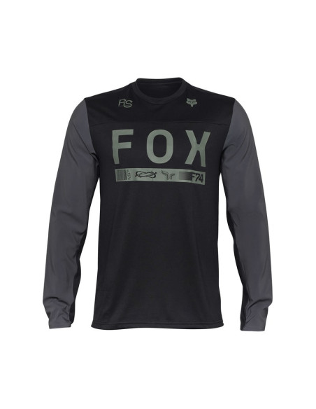 FOX RANGER OFFROAD BLACK CROSS MOTO SHIRT