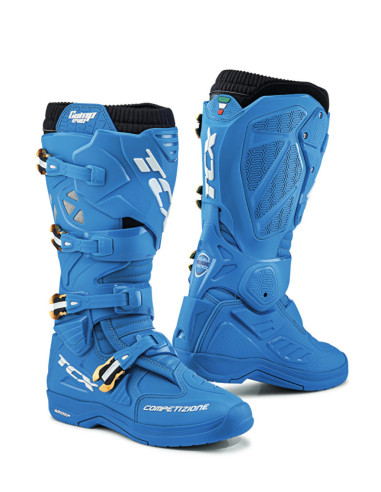 TCX COMP EVO 2 MICHELIN BLUE WHITE KROSINIAI/ENDURO MOTO BATAI