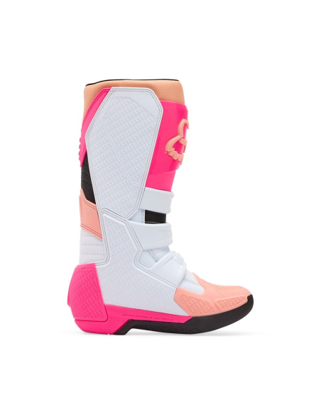 FOX WOMEN'S COMP PINK CROSS MOTO BOOTS