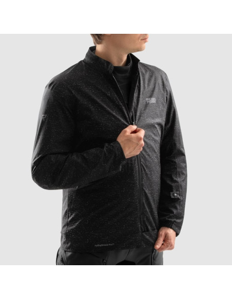 REBELHORN HARDY 3.0 BLACK TEXTILE MOTO JACKET