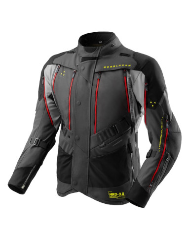 REBELHORN HARDY 3.0 ANTHRACITE/RED TEKSTILINĖ MOTO STRIUKĖ