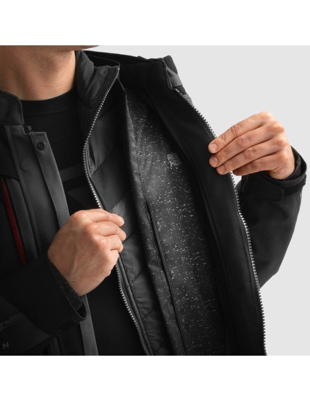 REBELHORN HARDY 3.0 ANTHRACITE/RED TEKSTILINĖ MOTO STRIUKĖ