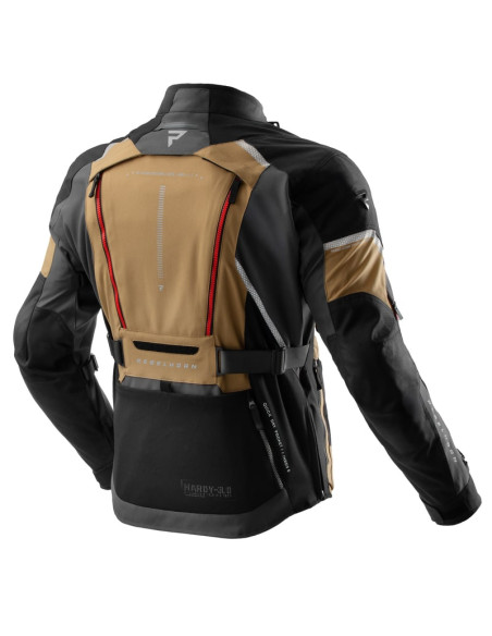 REBELHORN ТЕКСТИЛЬНАЯ МОТОКУРТКА HARDY 3.0 DESERT RED