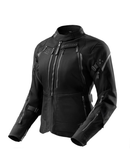 REBELHORN ЖЕНСКАЯ ТЕКСТИЛЬНАЯ МОТОКУРТКА HARDY 3.0 BLACK