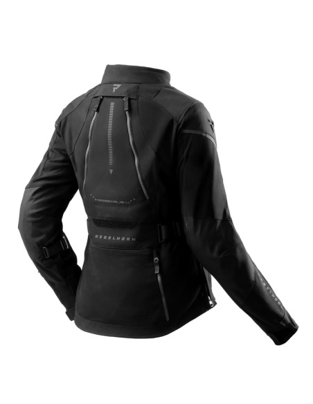 REBELHORN ЖЕНСКАЯ ТЕКСТИЛЬНАЯ МОТОКУРТКА HARDY 3.0 BLACK