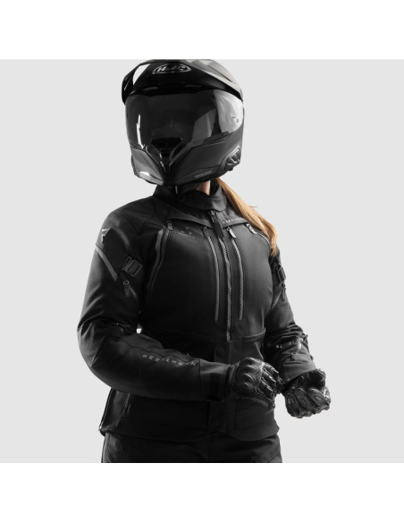 REBELHORN ЖЕНСКАЯ ТЕКСТИЛЬНАЯ МОТОКУРТКА HARDY 3.0 BLACK