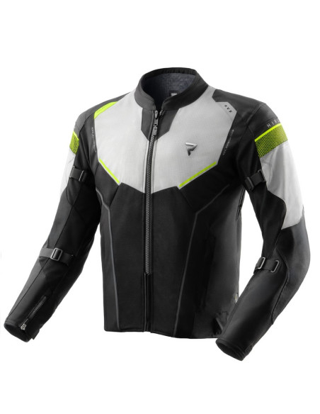 REBELHORN МОТОКУРТКА HIFLOW V GREY/FLUO TEXTILE