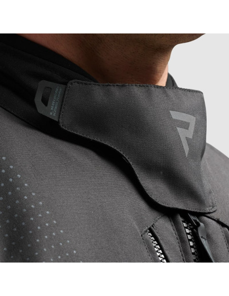 REBELHORN HIKER 4 BLACK TEXTILE MOTO JACKET