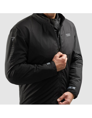 REBELHORN HIKER 4 ANTHRACITE TEXTILE MOTO JACKET