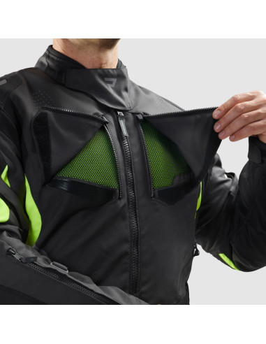 REBELHORN HIKER 4 ANTHRACITE TEXTILE MOTO JACKET