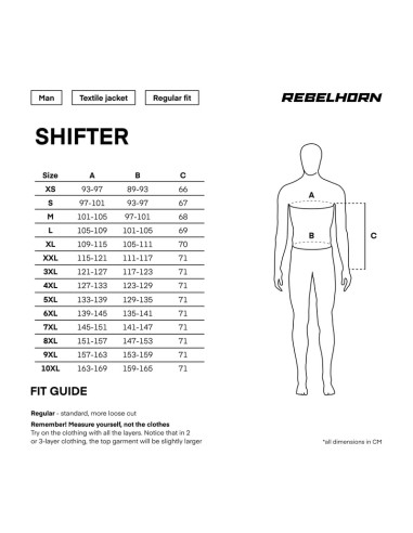 REBELHORN SHIFTER GREY TEKSTILINĖ MOTO STRIUKĖ