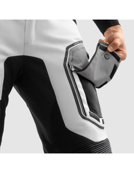 REBELHORN BORG 2 GREY TEKSTILINĖS MOTO KELNĖS