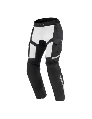 REBELHORN CUBBY 5 GREY TEXTILE MOTO TROUSERS